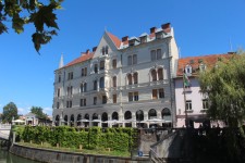 Ljubljana, b&acirc;timent, manoir Philip