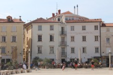 Piran, place Tartini, maison