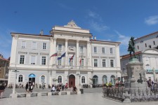 Piran, place Tartini, h&ocirc;tel de ville