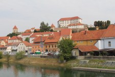 Ptuj, ch&acirc;teau, panorama