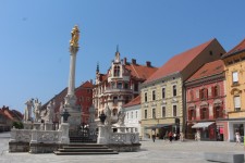 Maribor, place Glavni, fontaine