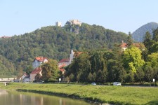 Celje, ch&acirc;teau, paysage