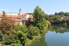 Novo Mesto, rivi&egrave;re Krka