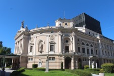 Ljubljana, op&eacute;ra, b&acirc;timent