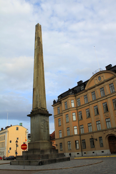 Obélisque, Stockholm