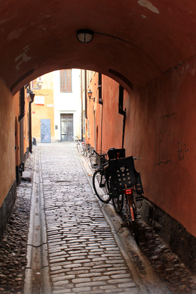 Ruelle, Västerlänggatan, Stockholm, Suède