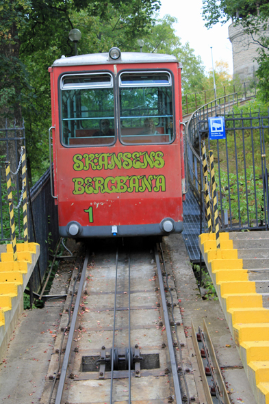 Skansen, funiculaire, Stockholm