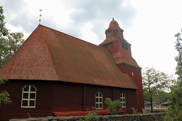 Skansen, église, Stockholm