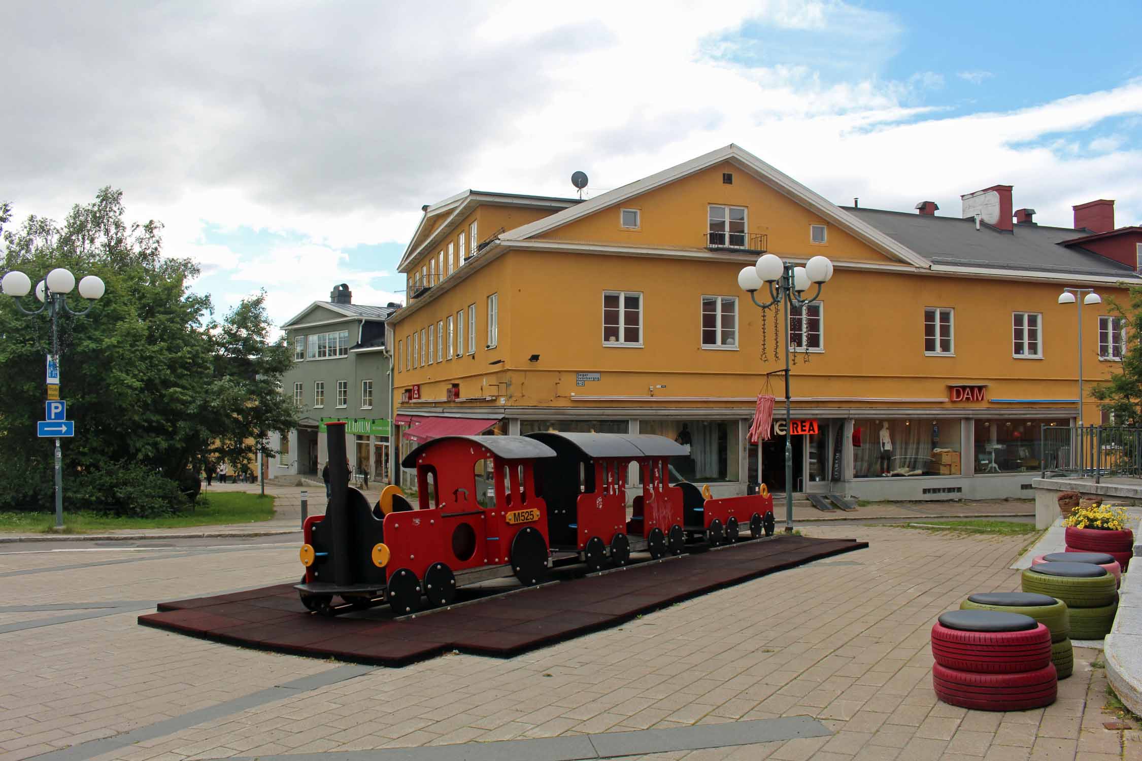 Laponie, Kiruna, centre ville