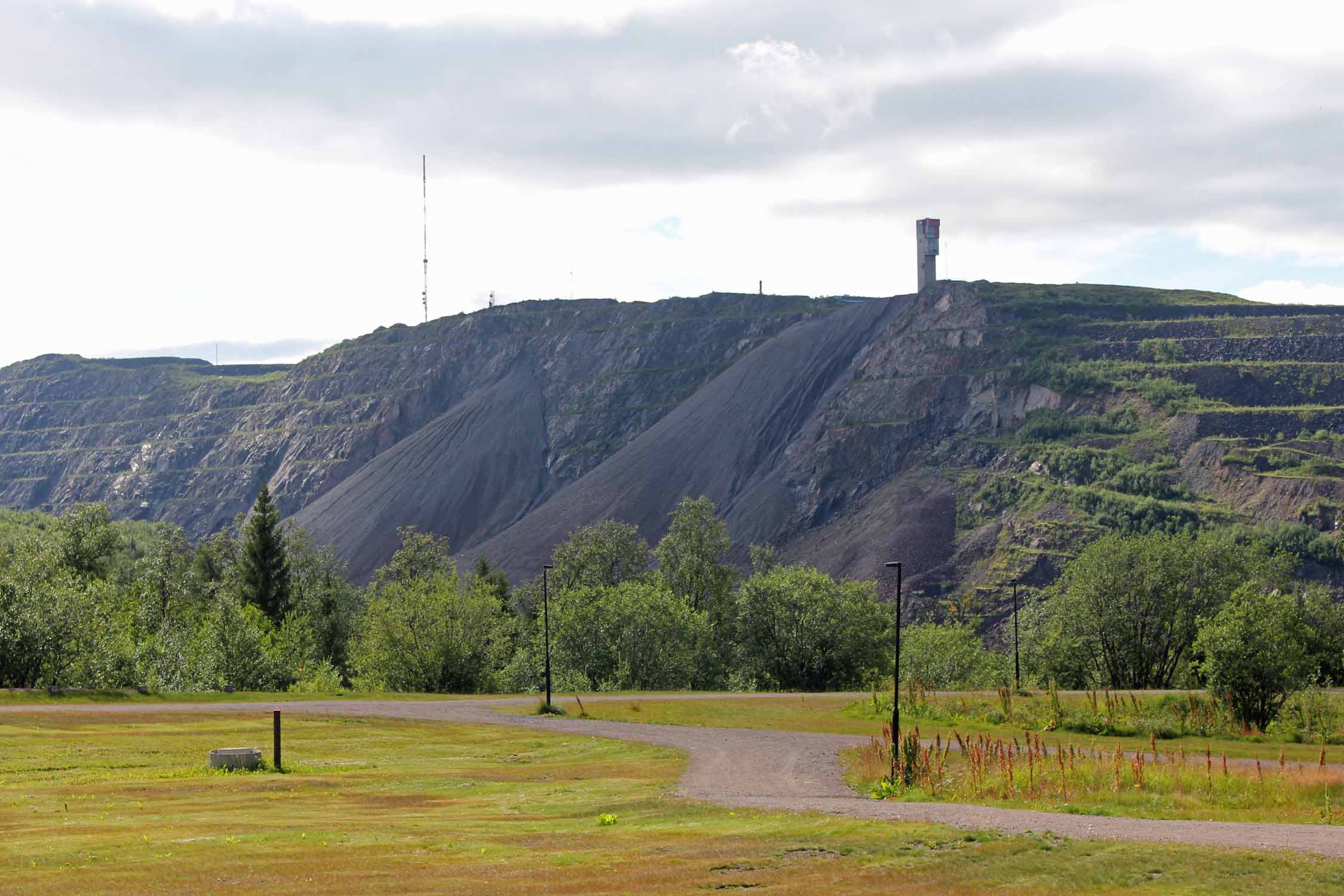 Laponie, Kiruna, mine de fer