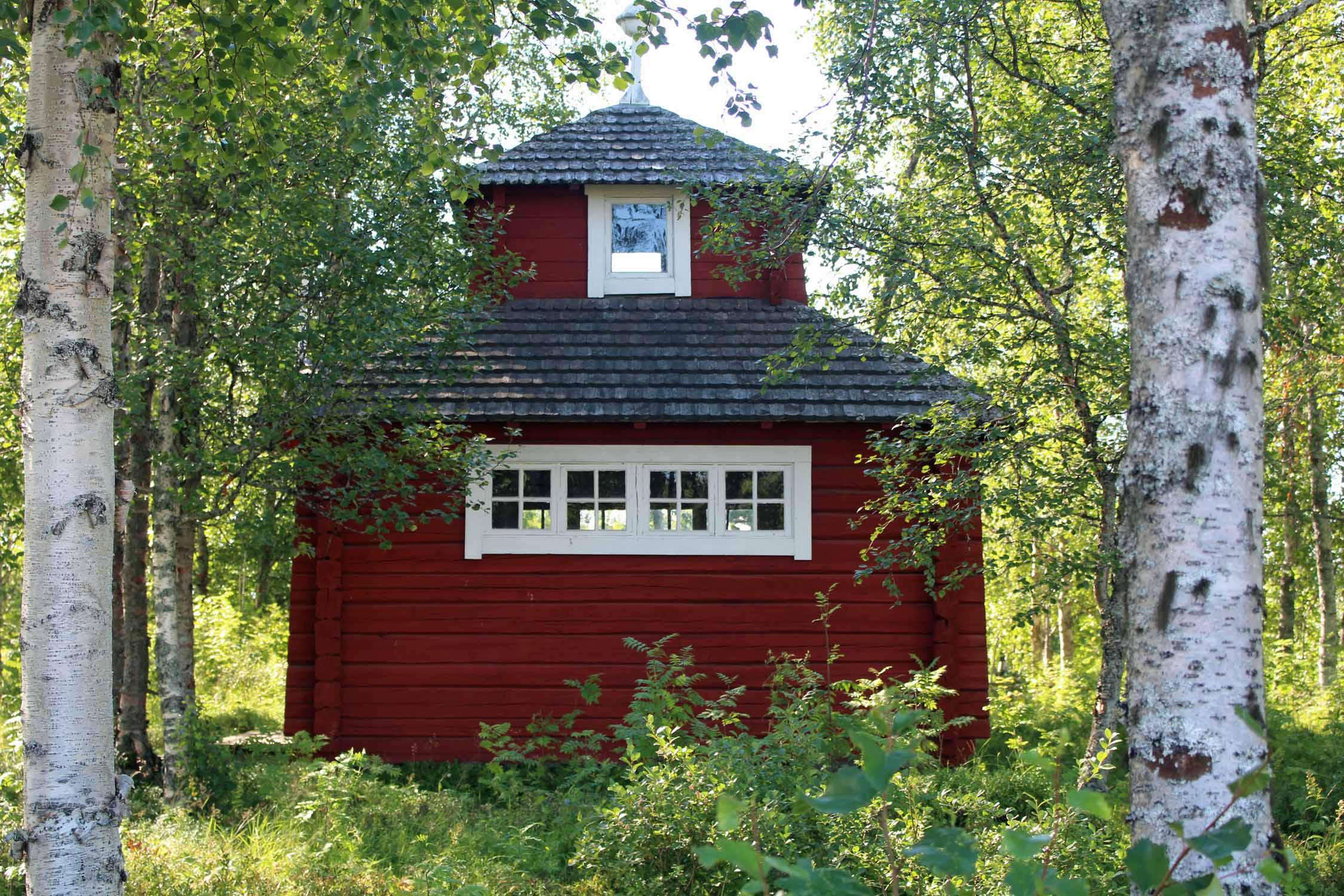 Laponie, Svappavaara, vieille église