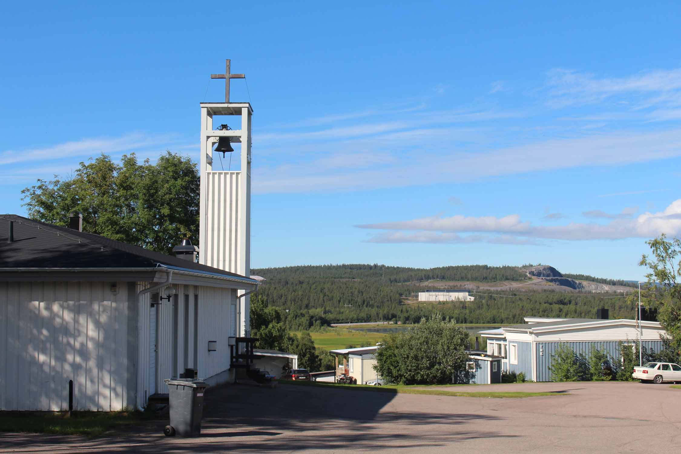 Laponie, vieille église