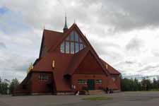 Laponie, Kiruna, &eacute;glise