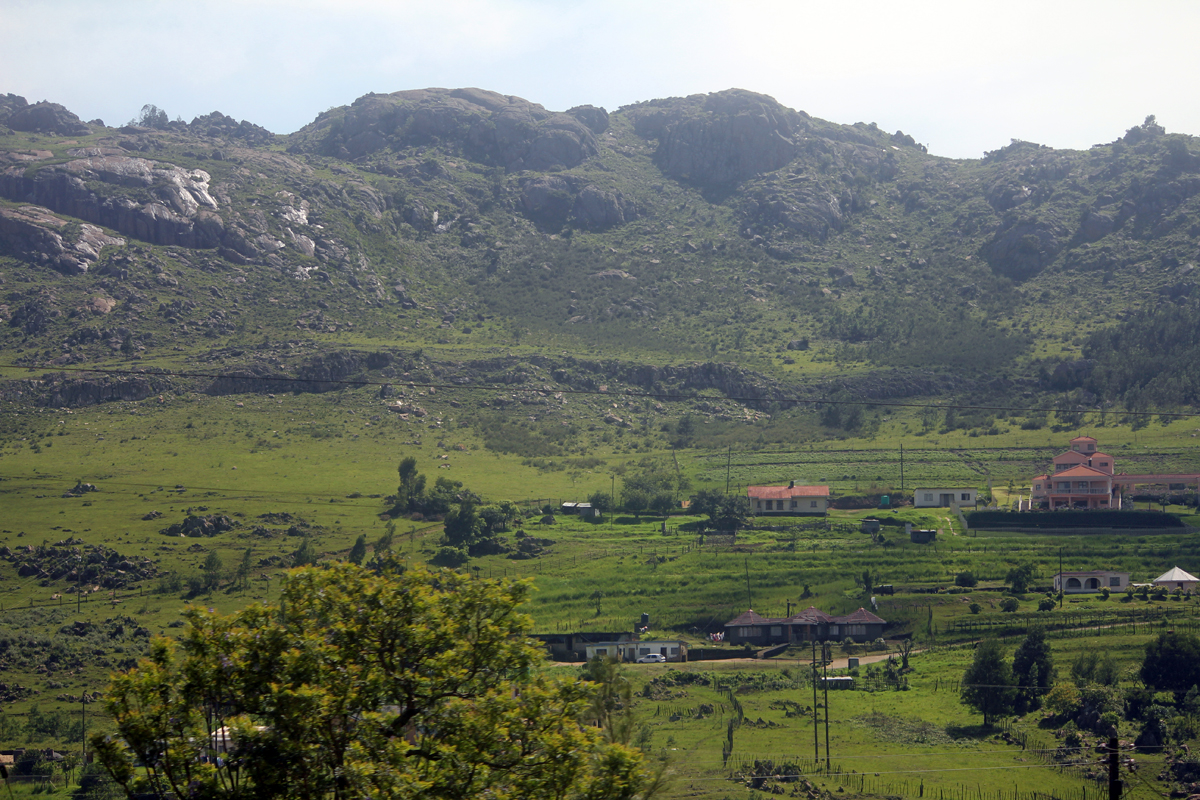 Nkundla, paysage
