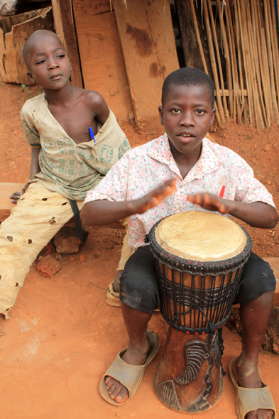 Djembé, Togo, musique
