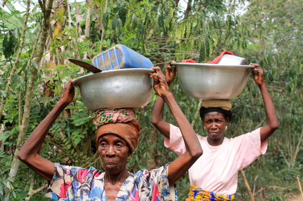 Togo, Kouma Kounda, villageoises