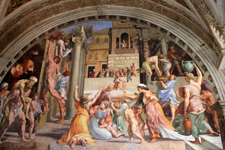 Incendie de Borgo, Rapha&euml;l