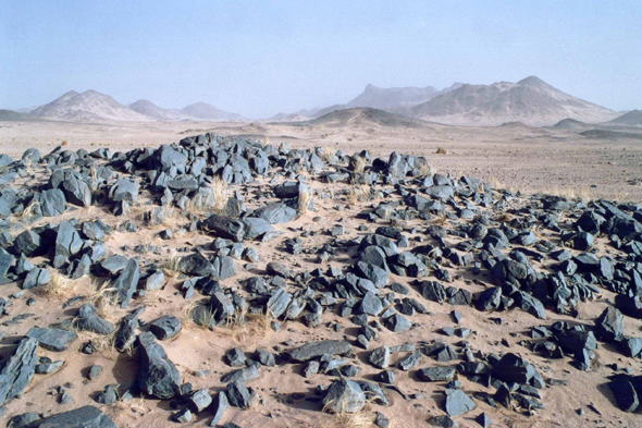 Le désert du Hoggar en Algérie