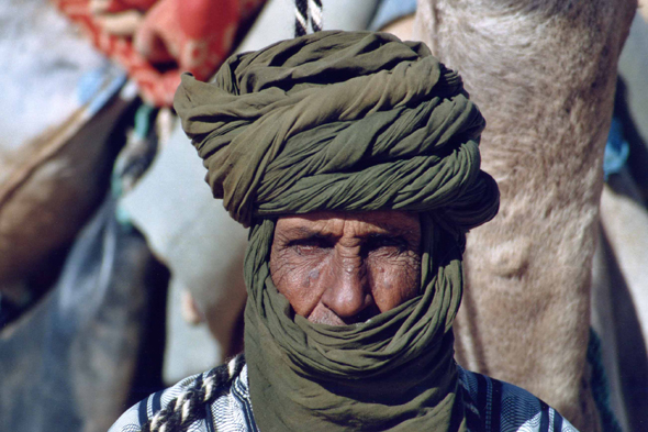 Touareg, hommes bleus