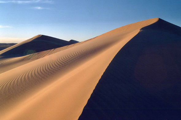 Paysage du Tihodaine dans le sahara algérien