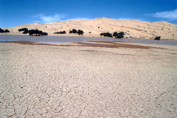 Tassili n'Ajjer, lac, Sahara