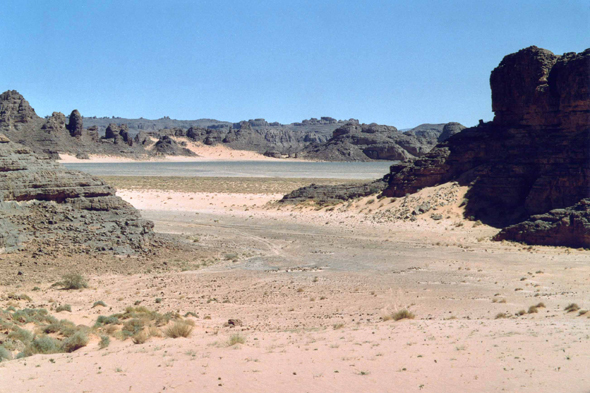 Tassili n'Ajjer, paysage, vue