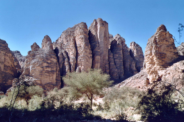 Essendilène, canyon, Sahara