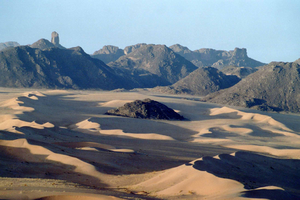Erg Admer, paysage, dunes