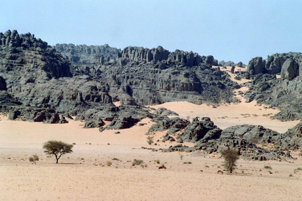 Paysage du Tisras, Algérie