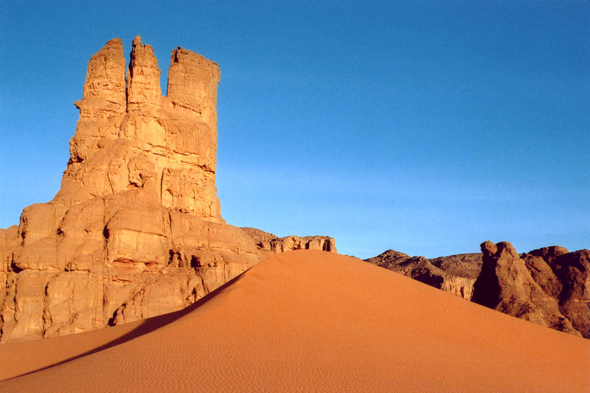 Moulanga, dunes, désert