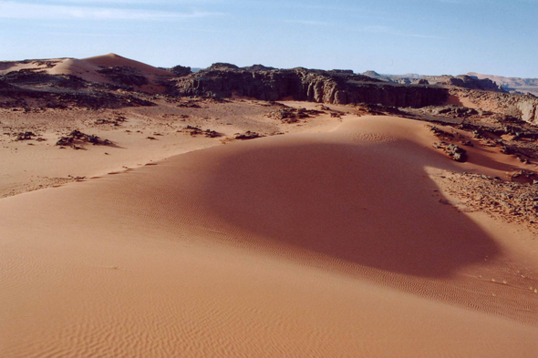 In Tehak, dunes, paysage