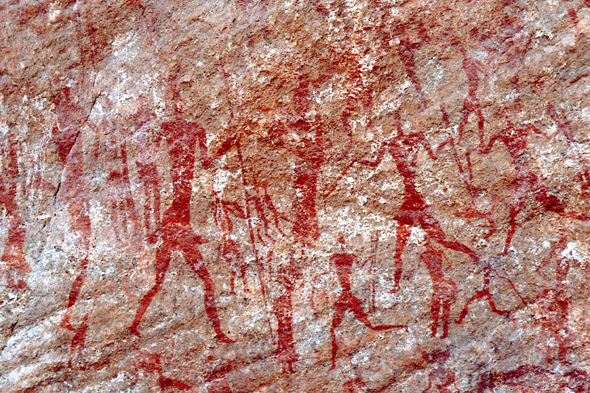Une peinture rupestre à Ouan Naguen