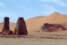 Les dunes d'In Zaouaten