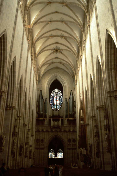 La nef de la cathédrale de Ulm