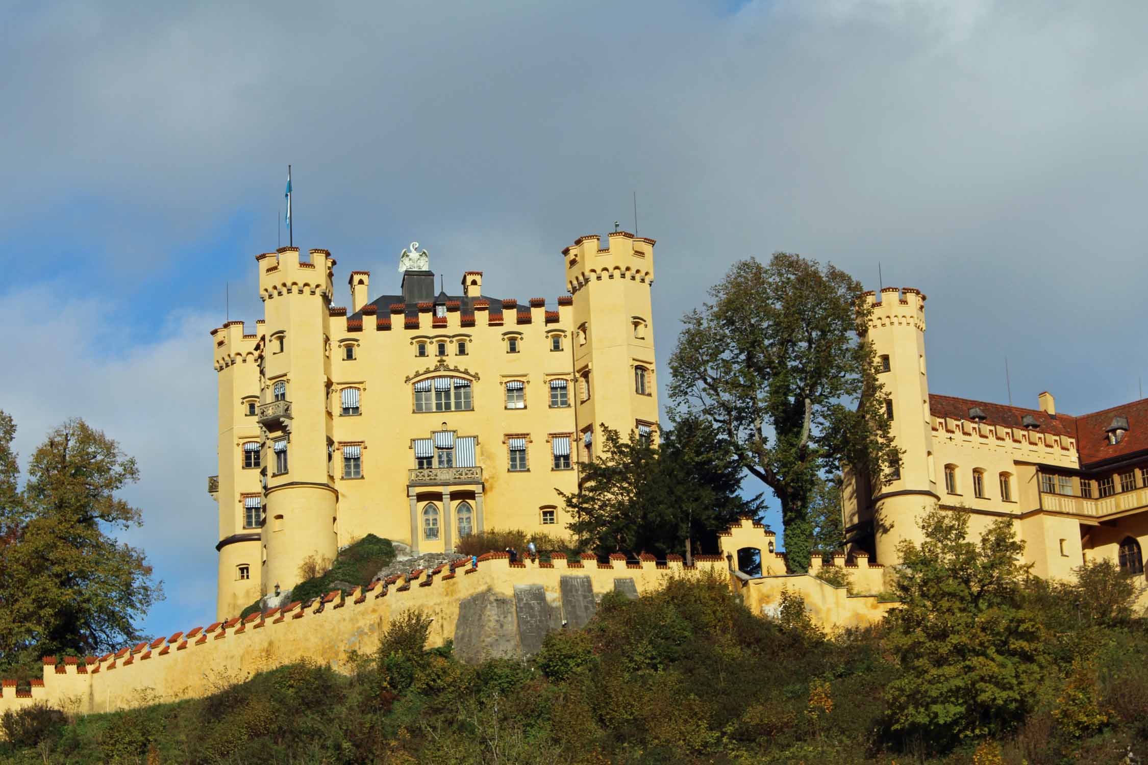 Hohenschwangau en Bavière