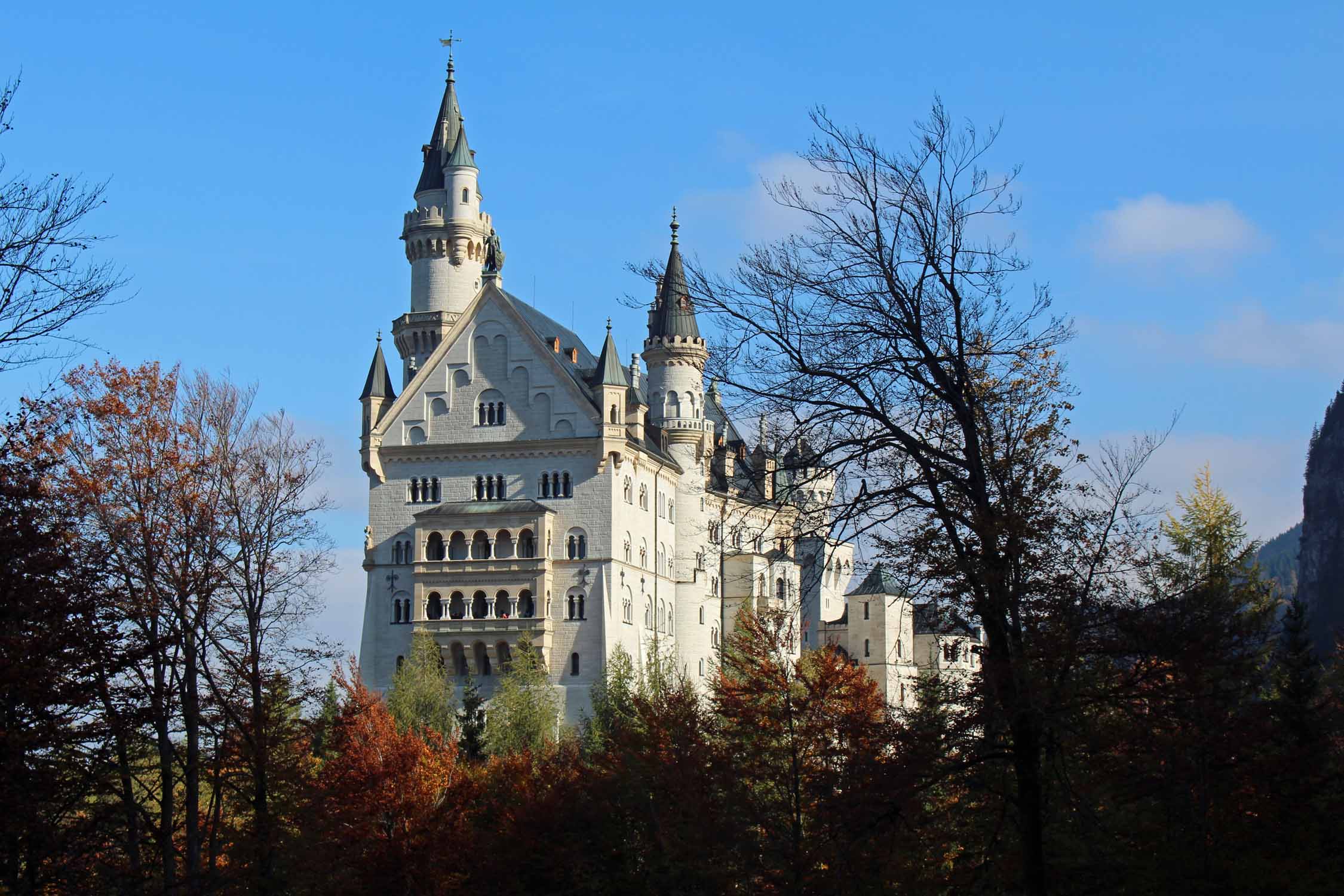 Le château de Neuschwanstein en Allemagne