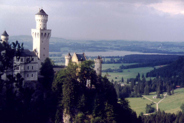 Le superbe château de Neuschwanstein