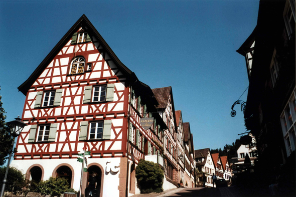 Allemagne, la ville pittoresque de Schiltach