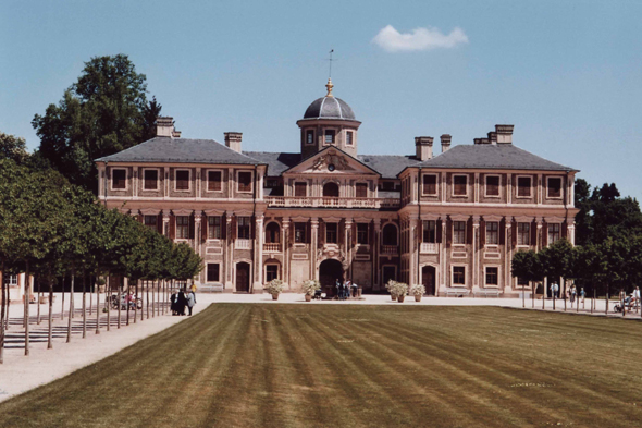 Le château de la Favorite près de Rastatt, Allemagne