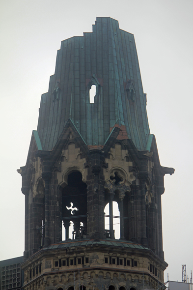 Berlin, église Guillaume Ier, clocher