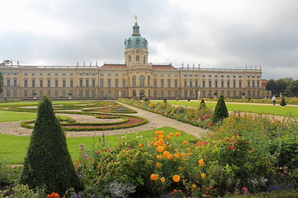 Les jardins du château Charlottenburg de Berlin