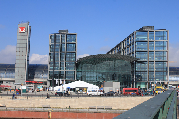 La gare Haupbahnhof de Berlin