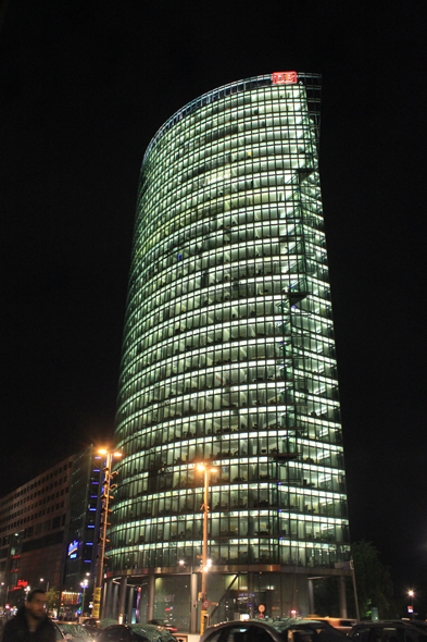 La tour Bahn tower à Berlin