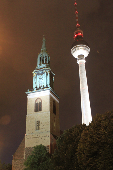 La grande Tour de télévision de Berlin