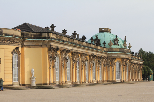 Le château de Sanssouci à Potsdam