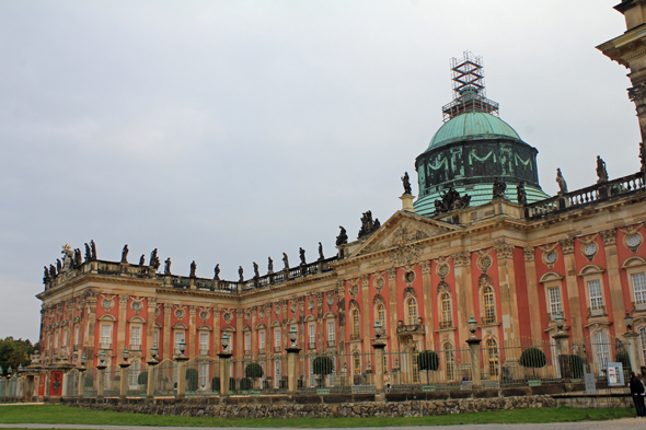 Le nouveau palais de Sanssouci à Potsdam