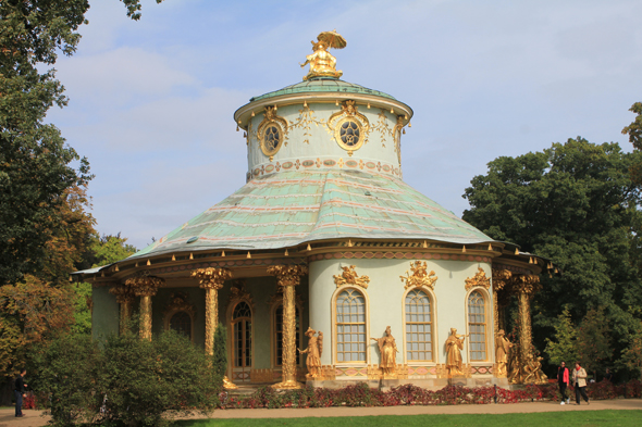 Le pavillon chinois de Sanssouci à Potsdam