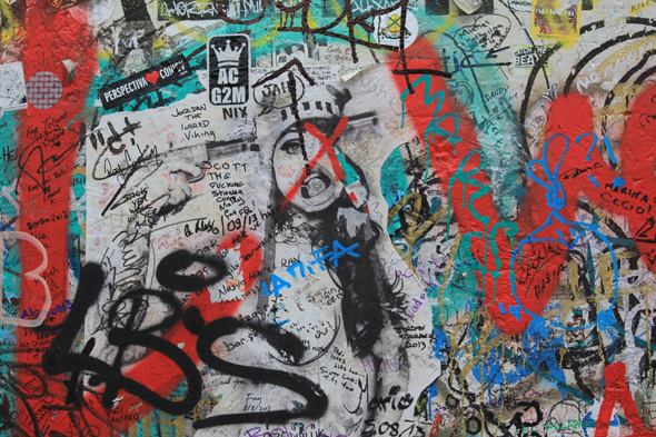 East Side Gallery sur le Mur de Berlin, Allemagne