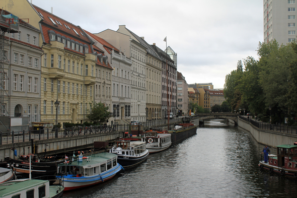 Le canal de la Spree à Berlin