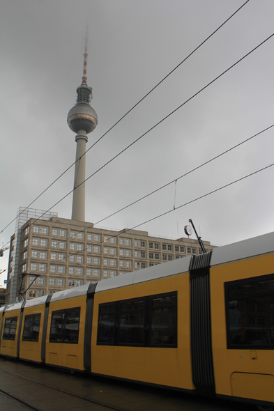 Berlin, tramway, Alexanderplatz